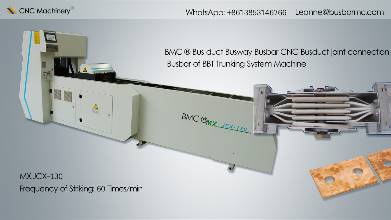 MX.JCX-130 CNC Busduct joint connection busduct processing machine